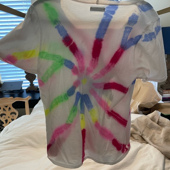 Aqua Tye Dye Tee - Picture 3 of 3